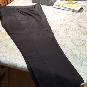 Men’s big and tall black chinos 46x34